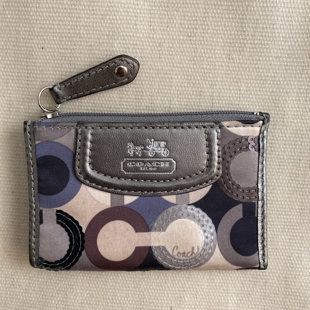 Coach coin wallet
